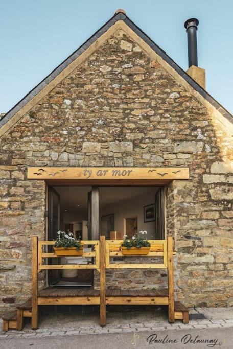 Ty Ar Mor Maison De La Mer, A 40 M De La Plage Saint-Michel-en-Grève المظهر الخارجي الصورة