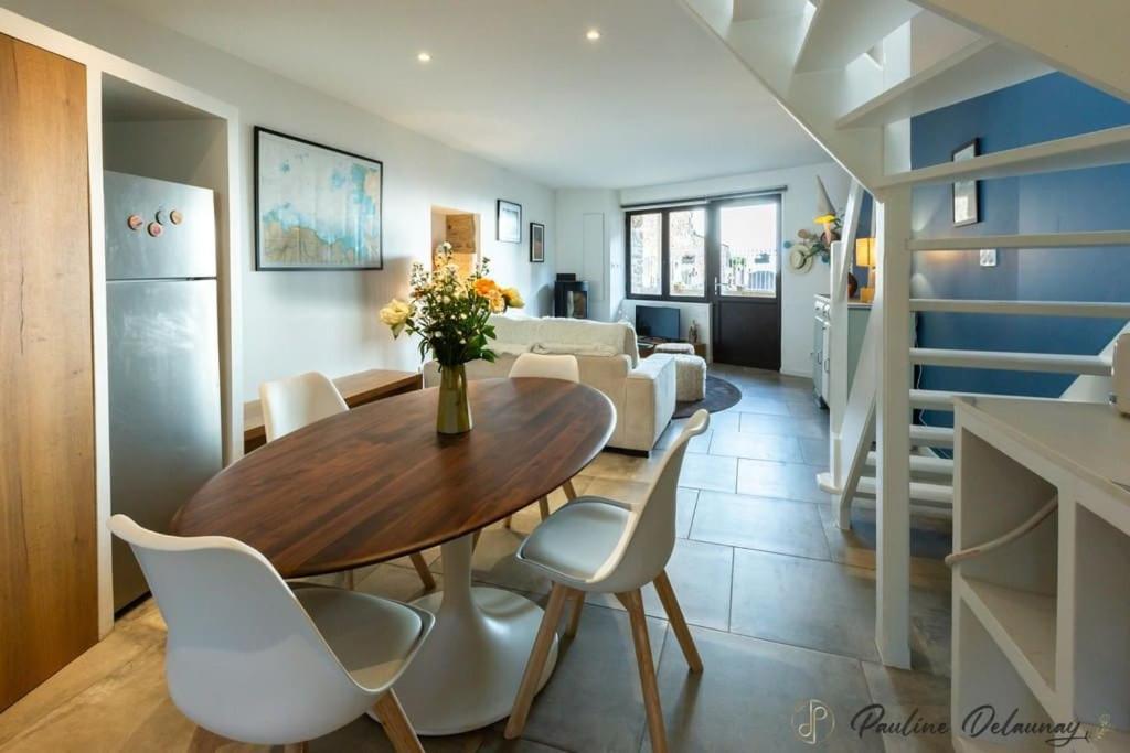 Ty Ar Mor Maison De La Mer, A 40 M De La Plage Saint-Michel-en-Grève المظهر الخارجي الصورة