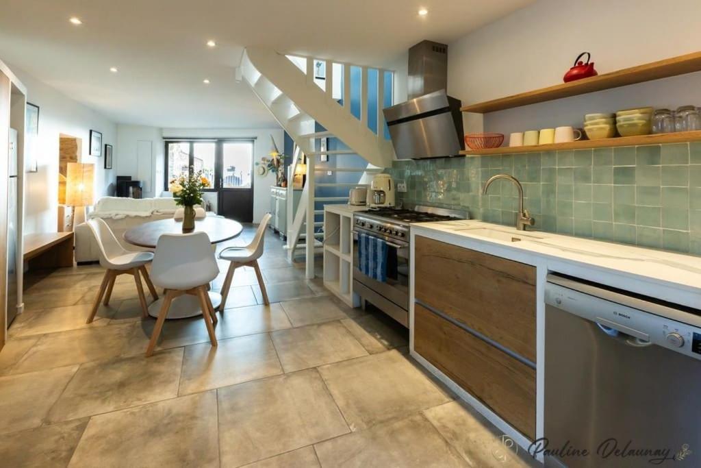 Ty Ar Mor Maison De La Mer, A 40 M De La Plage Saint-Michel-en-Grève المظهر الخارجي الصورة