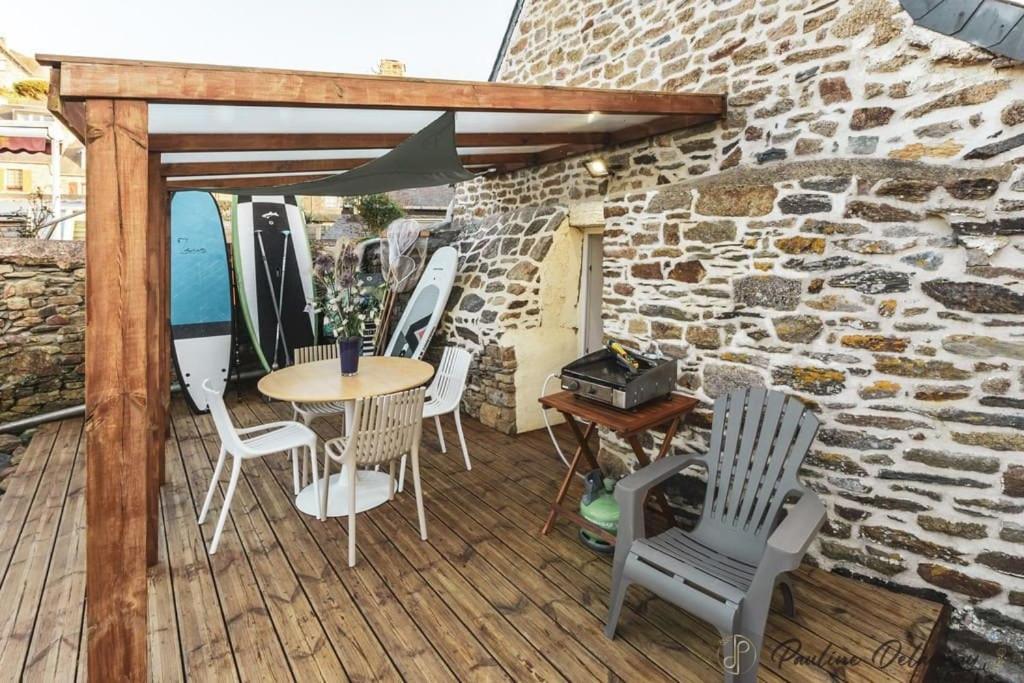 Ty Ar Mor Maison De La Mer, A 40 M De La Plage Saint-Michel-en-Grève المظهر الخارجي الصورة